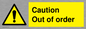 WV146: caution out of order