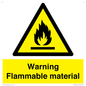 WV14612: Warning Flammable material