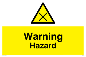 WV1464: warning hazard