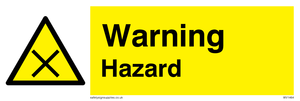WV1464: warning hazard