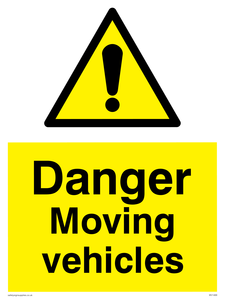WV1469: danger moving vehicles