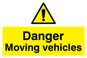 WV1469: danger moving vehicles