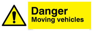 WV1469: danger moving vehicles