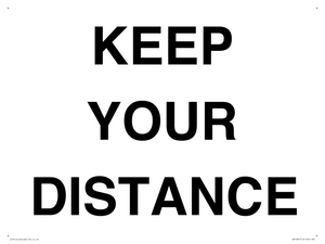 WV1485: KEEP YOUR DISTANCE