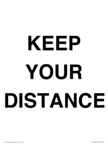 WV1485: KEEP YOUR DISTANCE