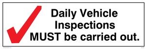 WV1496: Daily Vehicle Inspection