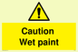 WV151: caution wet paint