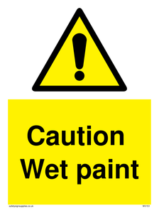 WV151: caution wet paint