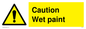 WV151: caution wet paint