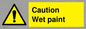 WV151: caution wet paint