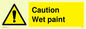 WV151: caution wet paint
