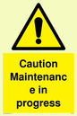 WV152: caution maintenance in progress