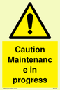 WV152: caution maintenance in progress