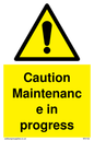 WV152: caution maintenance in progress