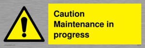 WV152: caution maintenance in progress