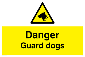 WV153: danger guard dogs