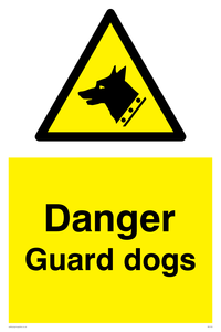 WV153: danger guard dogs