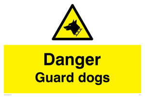 WV153: danger guard dogs