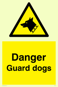 WV153: danger guard dogs