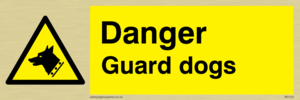 WV153: danger guard dogs