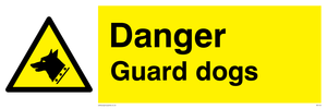 WV153: danger guard dogs
