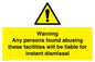 WV154: Persons abusing facilities