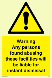 WV154: Persons abusing facilities
