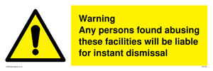 WV154: Persons abusing facilities