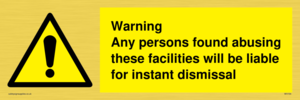 WV154: Persons abusing facilities