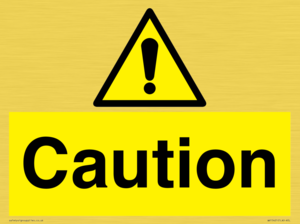 WV15421: Caution