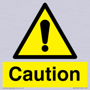 WV15421: Caution