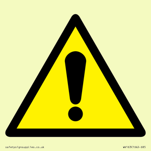 WV163: W001 Warning: General