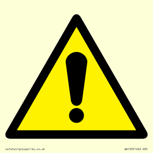 WV163: W001 Warning: General
