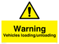 WV165: warning vehicles loading unloading