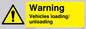 WV165: warning vehicles loading unloading