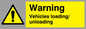 WV165: warning vehicles loading unloading