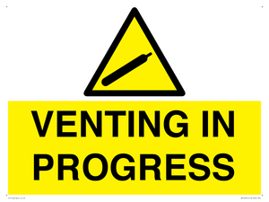 WV16531: venting in progress