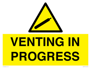 WV16531: venting in progress
