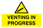 WV16531: venting in progress