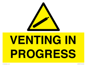 WV16531: venting in progress