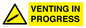 WV16531: venting in progress