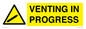 WV16531: venting in progress