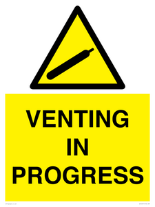 WV16531: venting in progress