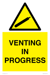 WV16531: venting in progress