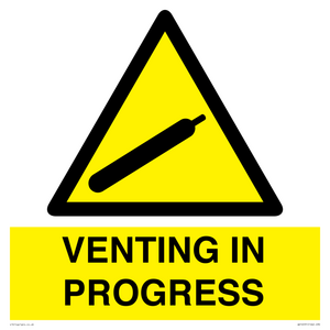 WV16531: venting in progress
