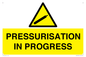 WV16533: pressurisation in progress