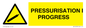 WV16533: pressurisation in progress