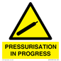 WV16533: pressurisation in progress
