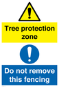 WV16677: Tree protection zone Do not remove this fencing