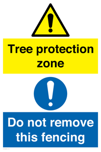 WV16677: Tree protection zone Do not remove this fencing